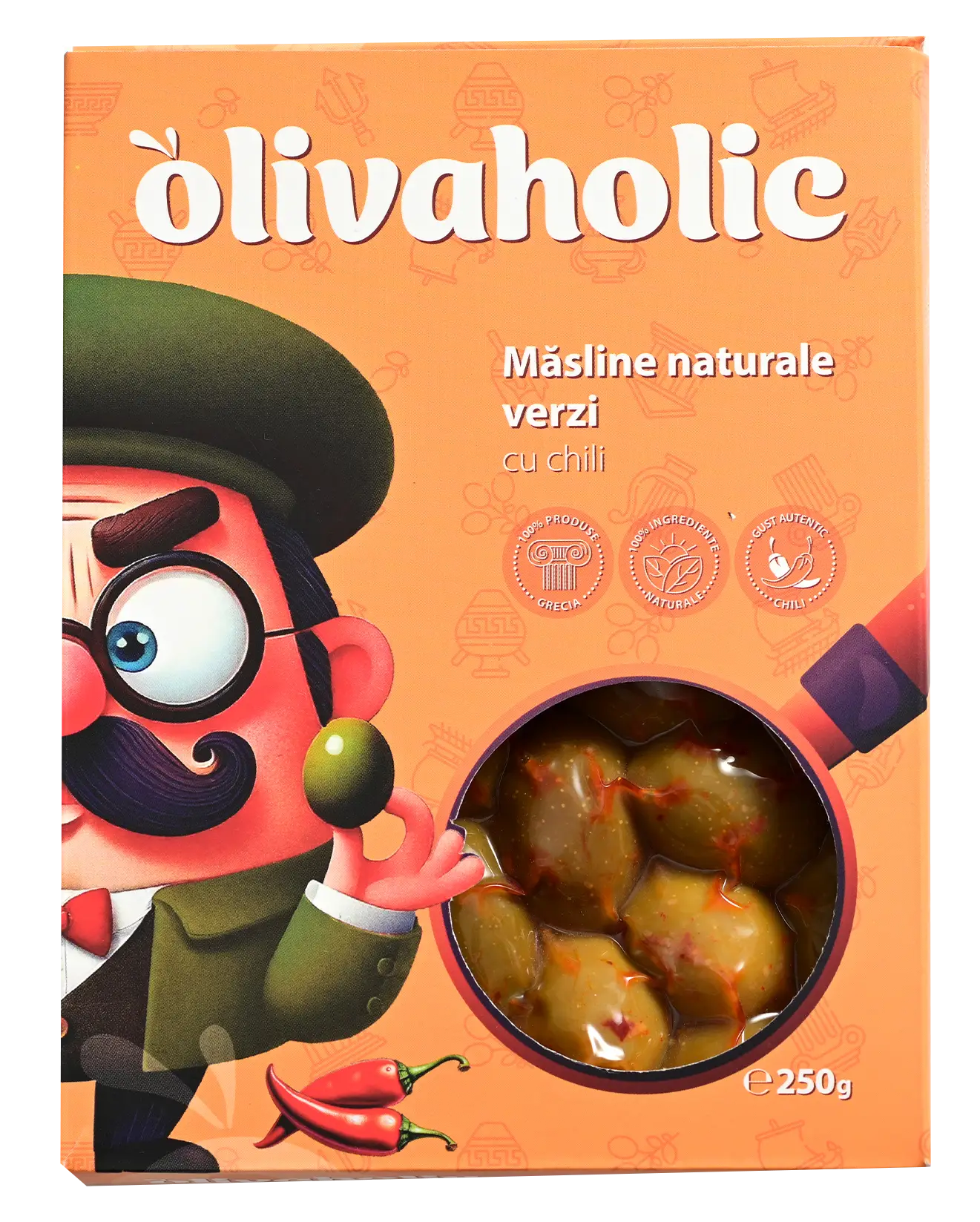 Olivaholic chili, whole