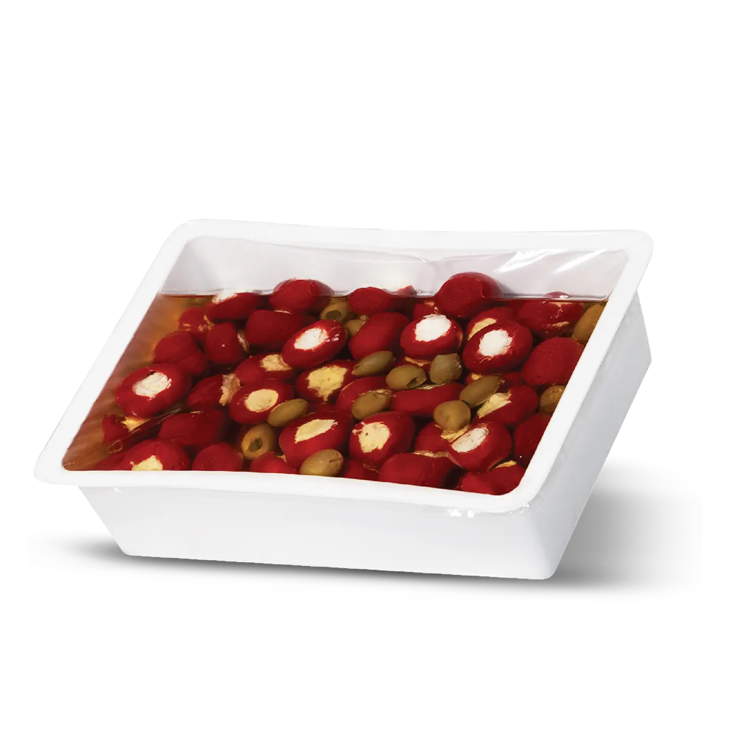 Stuffed red peppers